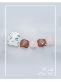 フットネイル：No.112