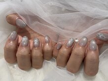 シェルネイル(SHELL NAIL)/リボン/staff:Miyazaki