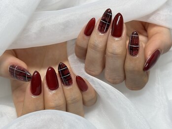 コービーネイル(Kobe nail)/チェックネイル