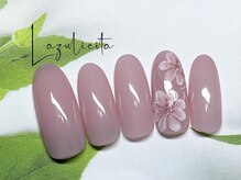 ラズリチタ(Lazulicita)/春ピンクをオフィスネイルにも！