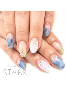 スターリー(STARRY)/シェル 貝 ブルー