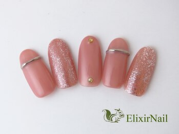 エリクサーネイル 池袋(Elixir Nail)/定額a シンプル/クーポン使用
