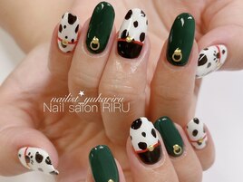 ダルメシアンネイル