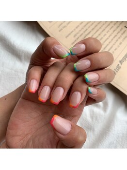 french～ちぐはぐカラー