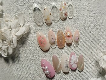 リンドゥネイル(Rindu Nail)/春ネイル♪桜フラワー♪Vol.1