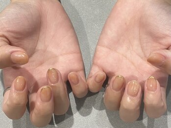 アンドローブ 銀座店(&robe)/cafe nail＋先端ミラー