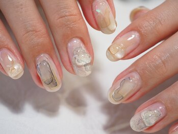 ホワイトクリアニュアンス