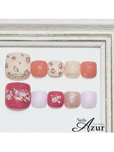 ネイルズアジュール 新潟亀田店(Nails Azur)/フット☆定額デザインCコース