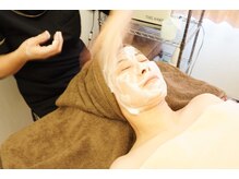 ステラフィールド(stella field)/施術の様子　気持ち良い泡洗顔