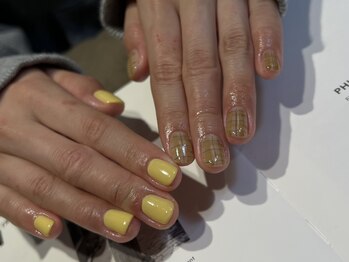 エピックベース(epic bace)/チェックネイル/定額5本