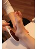 【Summer☆足元集中ケア】角質ケア20分＋足つぼ30分￥5,800→￥5,500