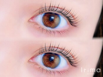 イリマ 岡山駅前店(Irima)の写真/[岡山/上下まつげパーマ/フラットラッシュ］丁寧なカウンセリングで理想等伺いメニュー/デザインご提案*