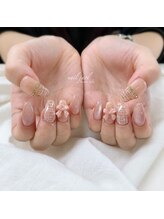 ネイルジョル 池袋店(Jaol)/ツイード×リボン