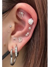 サロン カレア(Salon Kalea)/ラブリー系な耳つぼジュエリー♪