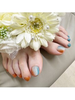 フット★夕焼けニュアンス