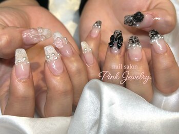 ピンクジュエリー(Pink Jewelry.)の写真/《心斎橋駅5分》とにかく可愛いネイルをリーズナブルな価格で◎あなたに似合うカラーとデザインをご提案♪