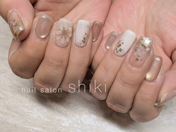 シキ 湘南台店(shiki)の写真/大人女性の口コミで人気◎パーソナルカラー診断で似合わせニュアンスネイル！新規オフ無料5800円～[湘南台]