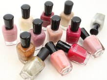 マニキュアも多数ご用意！普段ネイルができない方にもおすすめ♪