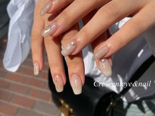 クレセント アイアンドネイル 今泉店(Crescent)/アンティークフラワーネイル