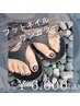 【年中美意識！！】☆オフ込み☆フットネイルワンカラー￥6600