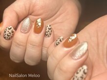 メロー(Meloo)/ヒョウ柄♪マグネット♪