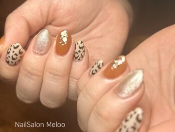 メロー(Meloo)/ヒョウ柄♪マグネット♪