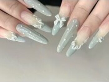 YK美学院の写真/技術力の高さが引き立つ、スカルプで人気のサロン♪スーパーロングスカルプや痛ネイルもOK◎