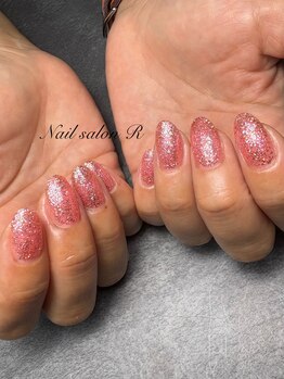 ネイルサロン アール(Nail salon R)/ラメワンカラー