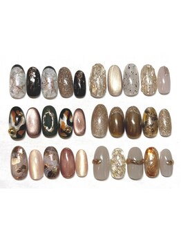 手描きアートが得意なサロン