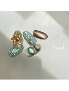ソーネイル(Soo.nail)/12月定額ネイルトレンドデザイン