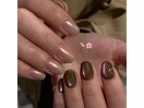 桜餅イメージカラーネイル
