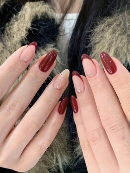 ヒカリ ハナ ネイル(HIKARI HANA NAIL)/簡単デザイン