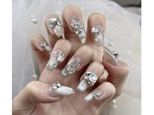 ネイルサロン ジェイ(Nail Salon J)/四季マグネットストーン長さ出し