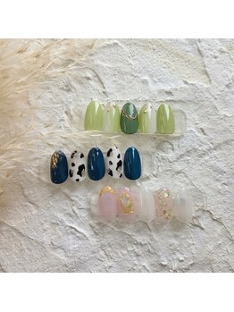 エムズネイル 本店/4月Bサンプル ¥8600