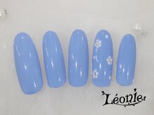 レオニー 千葉店(Leonie)/シンプル×フラワーホロ