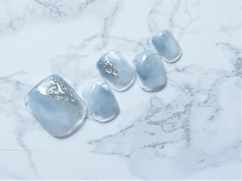 アバネイル アクア 千種店(AVANAIL AQUA)/【ニュアンスフットネイル】