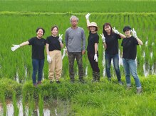 えん発酵温熱木浴 神楽坂店/発酵堆肥が無肥料・無農薬のお米