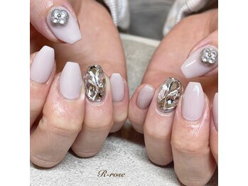 アールローズ(R-rose)/埋めつくしネイル