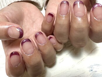 デューネイルスタジオ(dew nail studio)/マグネットフレンチ