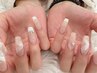 【理想の長さに】10本長さだし×ワンカラーorグラデ オフ＆ケア込み¥12600→