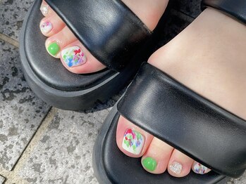 スワロンネイル 名古屋店(SWALLON NAIL)/フット☆オーダーデザイン