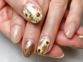 ひまわりネイル銀座フィルイン