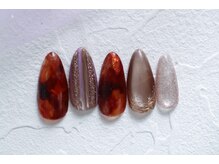 ココ(Coco)/秋・ベッコウネイル・マグネット