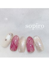 ソピーロ 三番町店(sopiro)/ピンク大理石