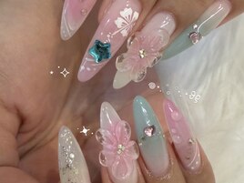 ナツ☆galネイル