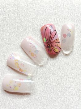 アンベリール ネイルサロンアンドスクール(embellir)/フラワーネイル