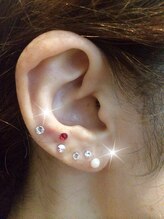 ルル(RuRu)/イヤージュエリー 8粒 ￥2200