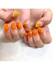 夏色フルーツネイル