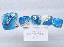 ネイルフロンティア 吉祥寺(NAIL FRONTIER)/マリンスカイブルー11980円