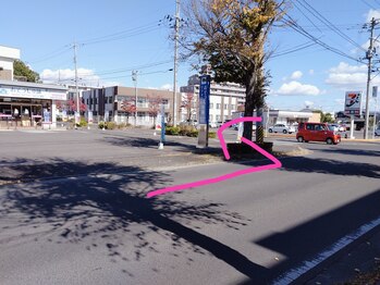 アリアーレ(ALIARE)/西道路からの経路　2